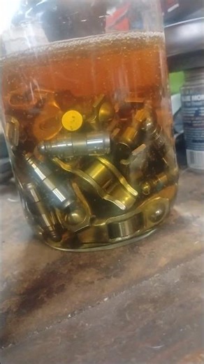 An easy way to oil lifters, use a vacuum pump and mason jar.