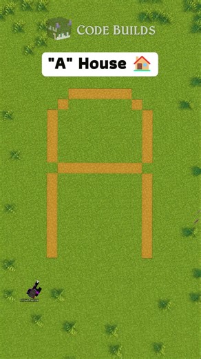 "A" House Build Minecraft ⚒️ #minecraft #shorts