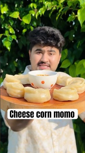 Cheese corn momos recipe || Homemade cheesy momos