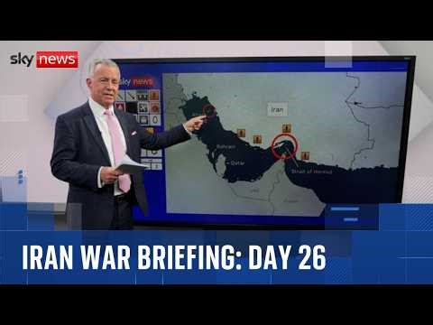 Where could Trump be sending troops? | Iran War Briefing Day 26 with Sean Bell