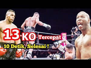13 KO TERCEPAT Tinju Dunia (13 Fastest Knockouts in Boxing History)