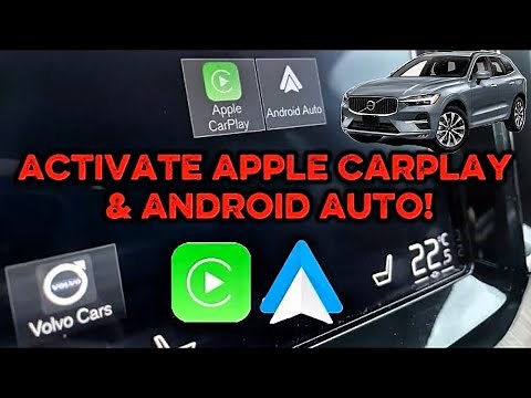 Volvo CarPlay Android Auto | How to Activate