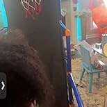 Arcade Basketball Game Set Indoor for Kids Basketball Hoop Outdoor Sports Play Toy for Toddler Boys Girls 3-5 6-7 8-12 Years Old Adjustable Height with 4 Balls