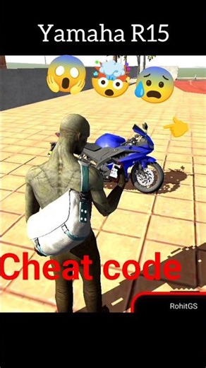 Yamaha R15 bike cheat code Indian bike driving 3D #indianbikedriving3d #youtubeshorts #cheatcode
