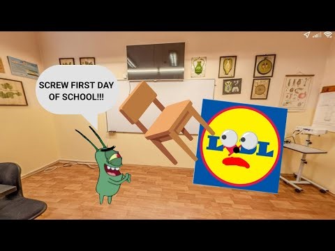 Plankton Misbehaves at First day of School/Suspended/Grounded