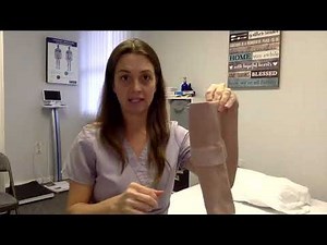 How to put on your compression sleeve & gauntlet
