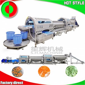 [Hot Item] Intelligent Vegetable Processing Line Machinery Cabbage Washing Machine Salad Drying Equipment Food Machine