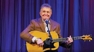 Born November 1, 1937, Bill Anderson launched his career in 1957 when he recorded “City Lights,” a song he wrote while overlooking the streets of Commerce, Georgia — which contained only a couple of stoplights and a neon sign for a small pharmacy. “My dad told me that if I could look at the streets in Commerce, Georgia, and write about the bright array of city lights, he should’ve known I had the imagination to be a songwriter,” Anderson said during a 2016 Songwriter Session in the Museum’s Ford