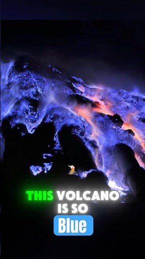 The Hottest Volcano on Earth… Turns Fire BLUE