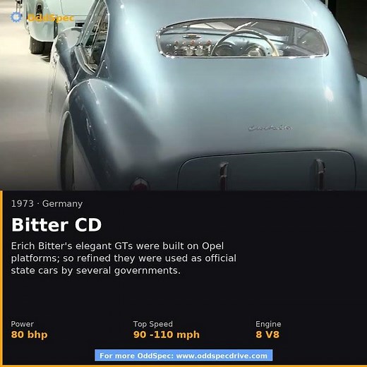 Bitter CD — The Forgotten Car You Need to Know About
