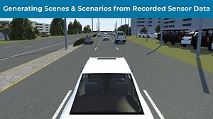 Generate Scenarios from Recorded Sensor Data
