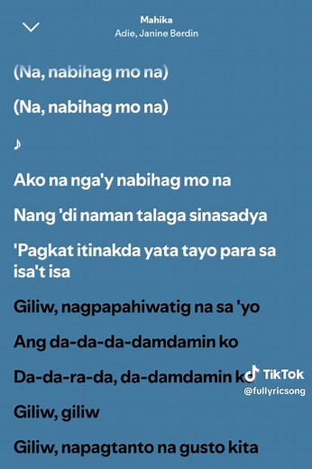 Mahika by Adie - Full Lyrics & Karaoke