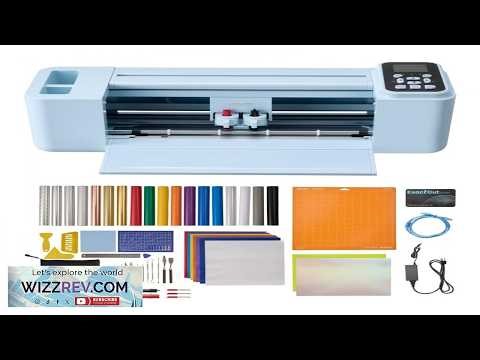 VEVOR Vinyl Cutting Machine 12 in Button and Screen Controlled Vinyl Cutter