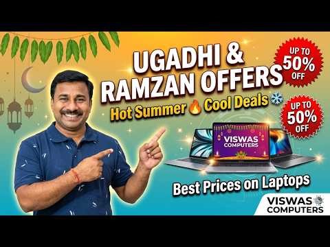 Ugadi & Ramzan Offers Viswas Computers India's Biggest Refurbished Laptop Store