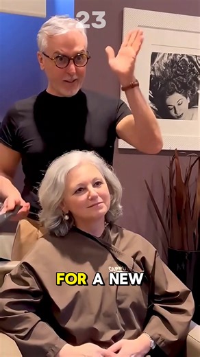 31K views · 64 reactions | "A woman came for a new haircut, and the stunning result left her looking more elegant than ever – watch the final transformation in the comments below." | Vibes Corner | Facebook