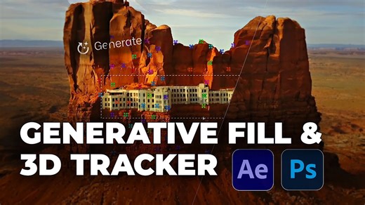 Generative Fill Secrets: Seamlessly Integrate 2D Elements into 3D Scenes – After Effects Tutorial