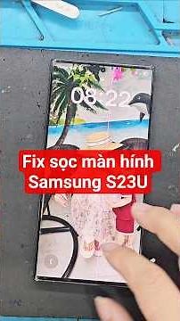 Fix Samsung S23 Ultra screen lines without replacing the screen | Samsung S23 Ultra screen displa...