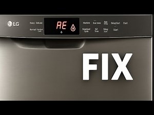 How To Fix LG Dishwasher AE Code