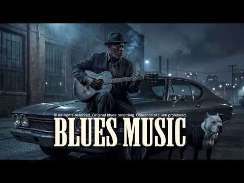 American Street Blues Music | Urban Night Blues for Late Night Listening