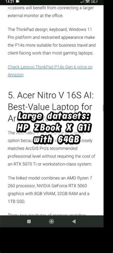 ArcGIS Pro Laptops 2026: 2D Mapping vs Deep Learning