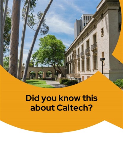 Some fast facts about Caltech you probably didn’t know! From Nobel laureates to NASA projects, this university is full of surprises. Which of these facts surprised you the most? #StudyAbroad #Caltech #TopUniversities | QS Top Universities