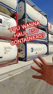 YOU WANNA HAUL ISO CONTAINERS?#atruckerslife #isocontainer #trucking