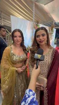 Nagma Mirajkar and Natalia and mr faisu reception #viralbhayani #mrfaisu #wedding