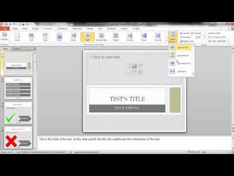 Aplicar una transición a todas las diapositivas en PowerPoint