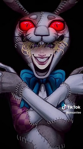 my first attempt at drawing her :,) #vanny #vannyfnaf #vanessa #fnaf #securitybreach #fnafdlc #fyp [ FAKE BODY ‼️ FAKE ALL ]