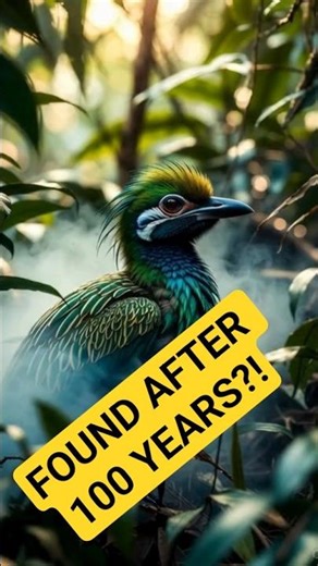 This Bird Was Seen After 100 Years 😲 | Rare Bird Rediscovered | Wildverse TV