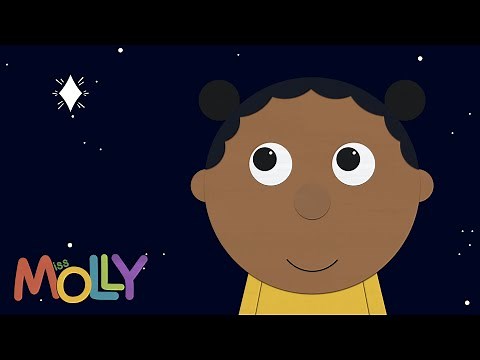 Twinkle Twinkle Little Star | Miss Molly Sing Along Songs| The ALPHABET Kids