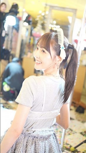 グリーンを引き寄せる優衣ちゃん💚📡MVビハインドみてくれた〜？ #櫻井優衣 #キミ好き #キミのことが好きなわたしが好き