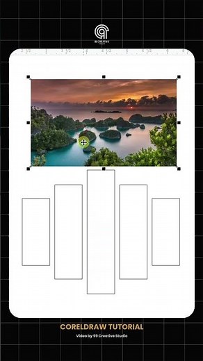 CorelDraw Tips | Use Power Clip #coreldraw #begginers #graphicdesigner