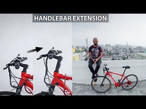 HANDLEBAR EXTENSION Review | No more Back Pain! | Rs.650 Only!
