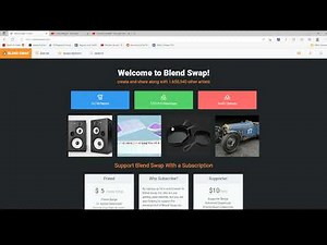Blendswap.com Showcase | Free Blender models, characters, and more