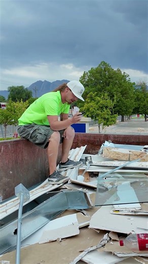 Smashing a Window for Demo Cleanup