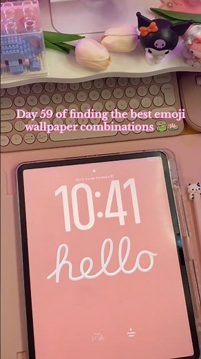 Day 59 💚 Cute Green Emoji Wallpaper for iPhone & iPad ✨ #ipad #iphonewallpaper #apple