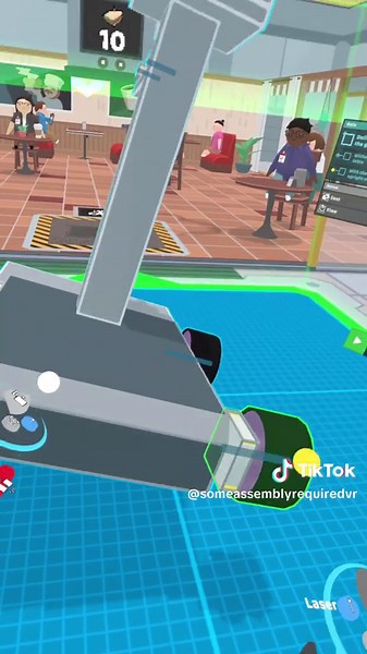 Our game is out on #metaQuest !! #vr #robotgames