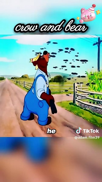 The bear grabbed a shotgun and started shooting wildly at the crows.#cartoon #fyp #funnyvideos #usa #tiktok
