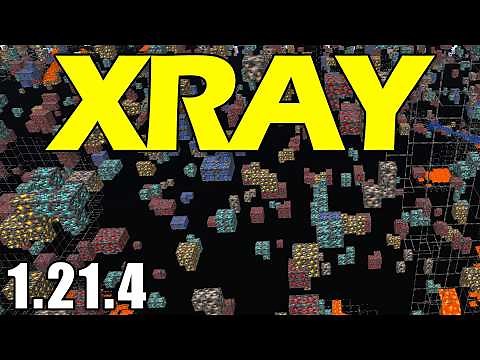 Xray for Minecraft 1.21.4 | How to get XRAY Resource/Texture Pack