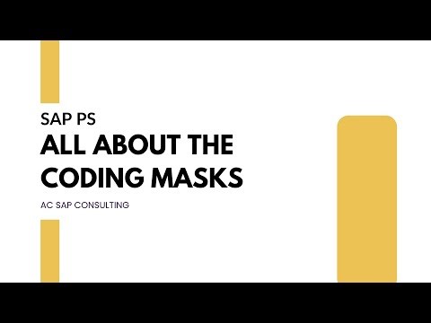 Coding Masks in SAP PS - Part 2 | AC SAP Consulting
