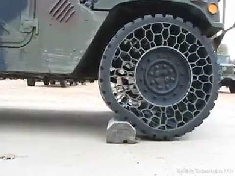 Humvee Airless Tire Test