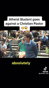 2.5M views · 38K reactions | Follow on Instagram: stuartknechtle for part 2! Follow on Tiktok: stuartknechtle for latest clips! Subscribe on YouTube to “askcliffe” for full debates! Follow on Facebook: “give me an answer” for college campus updates! Join us Sundays at 9:30am or 5:30pm for our church services at 365 Lukes Wood road new Canaan CT. Grace Community Church | Give Me An Answer | Facebook