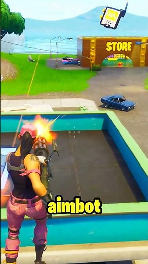 How to unlock aimbot in Super Tomato Gun Game!🔥👀 #fortnite