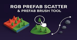 RGB Prefab Scatter and prefab brush tool | Utilities Tools | Unity Asset Store