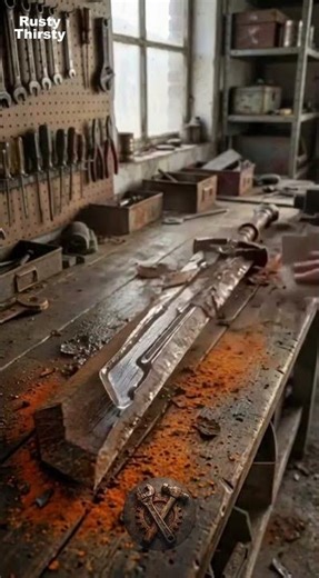 Extreme Rusty Double Blade Sword Restoration