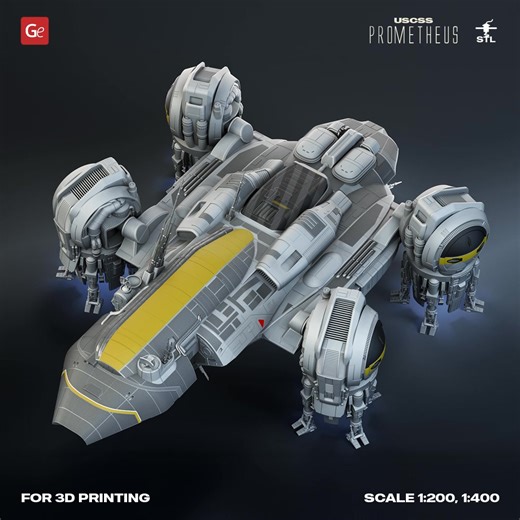 42 reactions | The USCSS Prometheus, a symbol of human daring and...