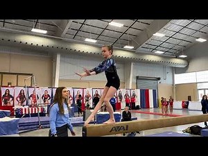 Level 3 Beam Routine 2022 USA Invitational