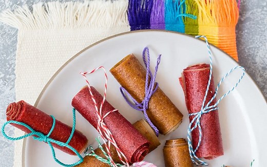 Strawberry Fruit Leather - Oven Method
