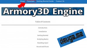 参考になりそうなサイト.01「devga.me」 - 俺に解るように説明する "Armory Engine" 入門+